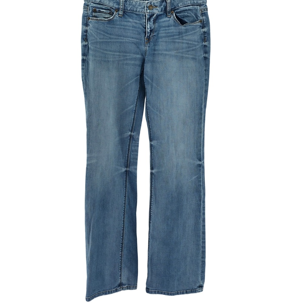 Ann Taylor LOFT Original Boot Jeans Womens 8/29 Blue Medium Wash Bootcut Denim